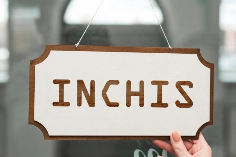 inchidere firma